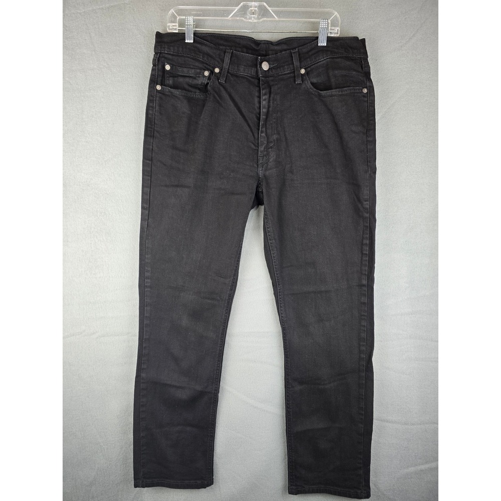 Levi's 541 Men's Jeans 36x32 Black Athletic Tapered Fit Denim Casual